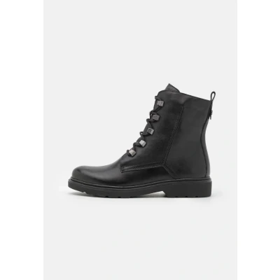Abbildung von Marco Tozzi Schnürstiefelette black, Damen, Größe: 38, Black Schuhe