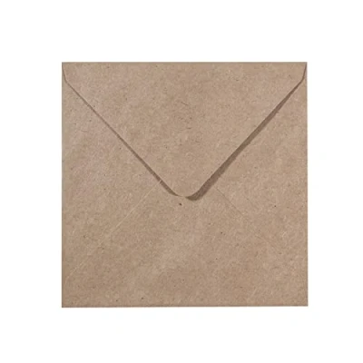 Abbildung von Vaessen Creative Florence Umschläge 120g 16x16cm Kraft 25pcs, Braun