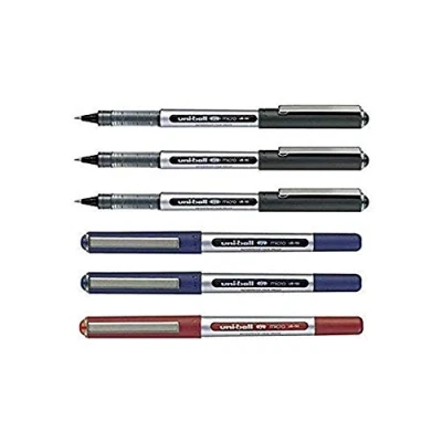 Abbildung von Uni Ball UB 150 Eye Micro Tintenroller, Kugelschreiber, 6 Stück