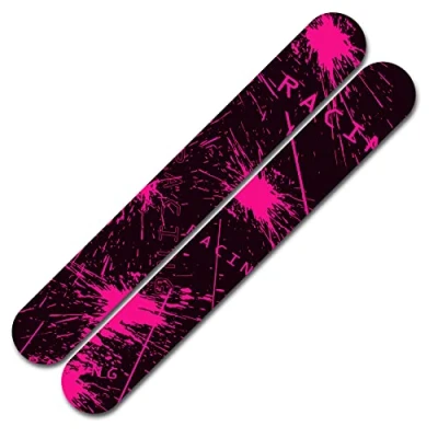 Abbildung von Finest Folia Fahrrad Kettenstreben Schutz Aufkleber Folie Lackschutz R160 (05 Racing Neon Pink)
