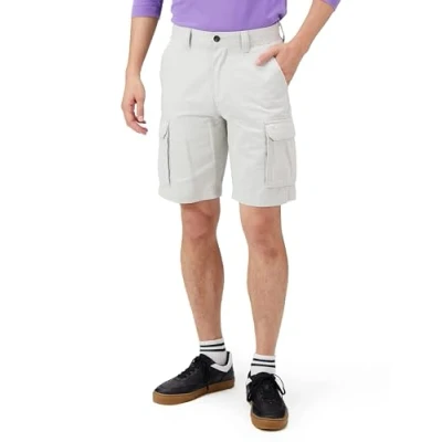 Abbildung von Amazon Essentials Herren Cargo Shorts mit klassischer Schnitt (erhältlich in Big &amp; Tall), Grau, 40W