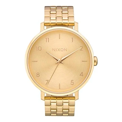 Abbildung von Nixon Damen Analog Quarz Uhr mit Edelstahl Armband A1090502 00