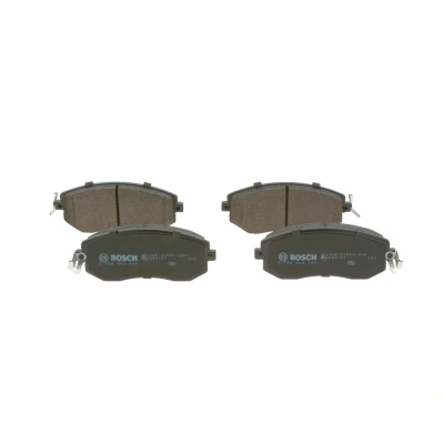 Abbildung von BOSCH 0 986 494 909 Bremsbelagsatz Low Metallic mit integriertem Verschleißwarnkontakt TOYOTA: GT86 Coupe