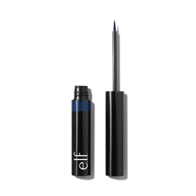 Abbildung von e.l.f. H2O Proof Inkwell Eyeliner Pen, Hochpigmentierter, Wasserfester Flüssig Eyeliner, Mit Mattem Finish, Vegan &amp; Tierversuchsfrei, Navy Baby