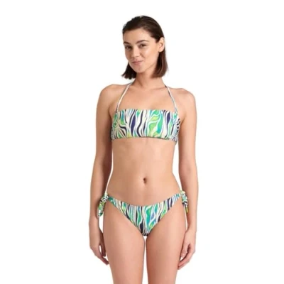 Abbildung von Arena Damen Women&#039;s Water Print Bandeau Bikini, Butterflies, M EU