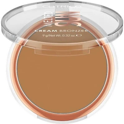 Abbildung von Catrice Melted Sun Cream Bronzer, Nr. 020, Braun, definierend, sofortiges Ergebnis, natürlich, matt, vegan, ölfrei, ohne Parfüm, Alkohol, 1er Pack (9g)
