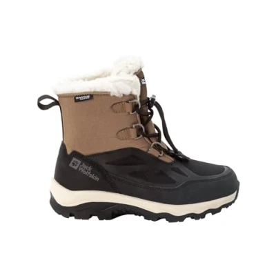 Abbildung von Jack Wolfskin VOJO Shell Texapore MID Unisex Snowboot/Winterstiefel Brown black für Kinder, Größe: 34, Schuhe