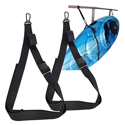 Abbildung von Kajak Wand /Decken Aufbewahrungsgurt Nylon Hebeband für Garage Indoor/Outdoor &amp; SUP Paddle Board Storage Organize