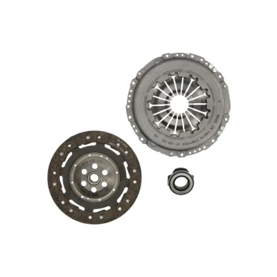 Abbildung von VALEO 786080 Kupplungssatz mit Kupplungsdruckplatte Kupplungsscheibe, Ausrücklager 228 VOLKSWAGEN: Golf 5, Touran I, Passat B6 Variant