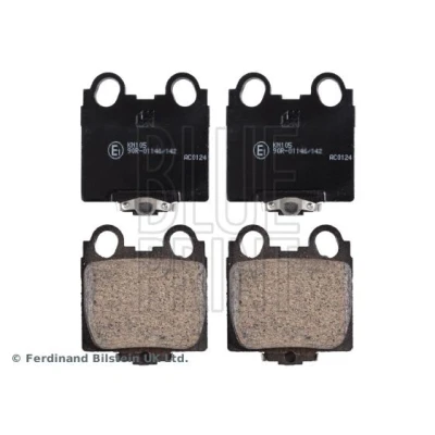 Abbildung von BLUE PRINT ADT342108 Bremsbelagsatz Hinterachse mit akustischer Verschleißwarnung LEXUS: IS I Saloon, Sportcross