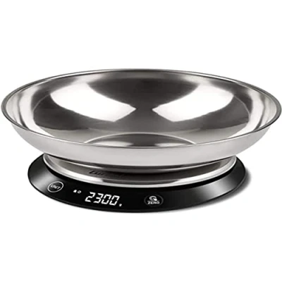Abbildung von Girmi PS84 Küchenwaage, 5 kg, Edelstahl