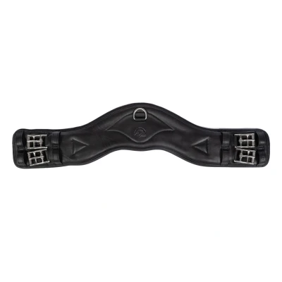 Abbildung von HKM Dressurgurt Premium Schwarz 70 cm
