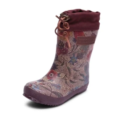 Abbildung von Bisgaard Unisex Kinder Thermo Gummistiefel, Mehrfarbig Flowers Bordeaux, 20 EU