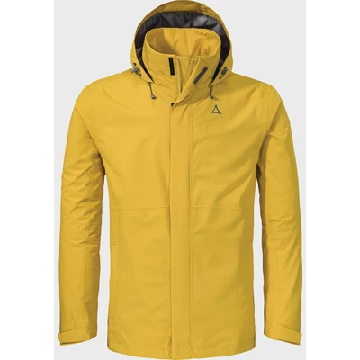 Abbildung von Schöffel Wander Gmund M Regenjacke / wasserabweisende Jacke, Herren, Größe: 52, Gelb