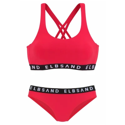Abbildung von Elbsand Bikini, Damen, Größe: 36xC/D, Rot