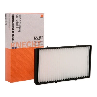 Abbildung von MAHLE ORIGINAL LA 382 Innenraumfilter Partikelfilter 339,5 191 45,0 OPEL: Vivaro A Combi, Van, RENAULT: TRAFIC 2 Kasten, Bus
