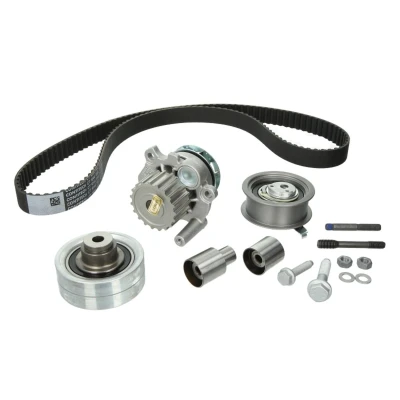 Abbildung von HEPU PK05491 Wasserpumpe + Zahnriemensatz 141 VOLKSWAGEN: Golf 4, 4 Variant, Bora Saloon, SKODA: Octavia 1 Combi, I Hatchback