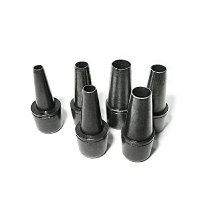 Abbildung von S&amp;R Revolverlochzange Ersatz Lochpfeifen Set 6 teilig in 2/2,5/3/3,5/4/4,5mm, für Leder Bearbeitung, Gürtel, Textil, Werkzeug Stahl, Zubehör