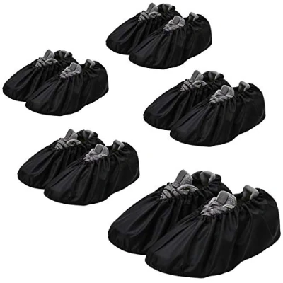 Abbildung von youtu AntiSlip Anti Rutsch Schuhüberzieher,überschuhe überzieher Schuhüberzieher Shoe Cover Hülle,wiederverwendbar überschuhe Staubfrei,Für die meisten erwachsenen, unisex schwarz