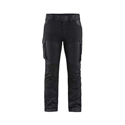 Abbildung von Blaklader 714711478999D24 Arbeitshose mit Stretch, Marineblau/Schwarz, Größe D24