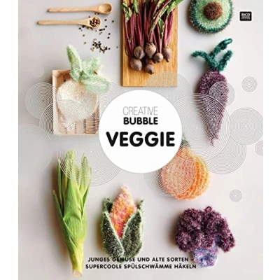 Abbildung von CREATIVE BUBBLE VEGGIE: Junges Gemüse und alte Sorten supercoole Spülschwämme häkeln