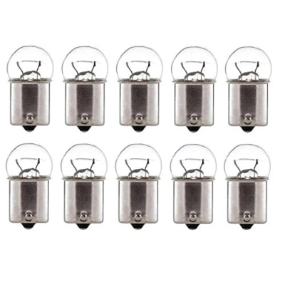 Abbildung von cyclingcolors Birne, BA15S, 6V, 10W, Packung mit 10 Transparent