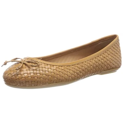 Abbildung von Geox Mädchen D Palmaria Ballet Flat, Braun, 41 EU