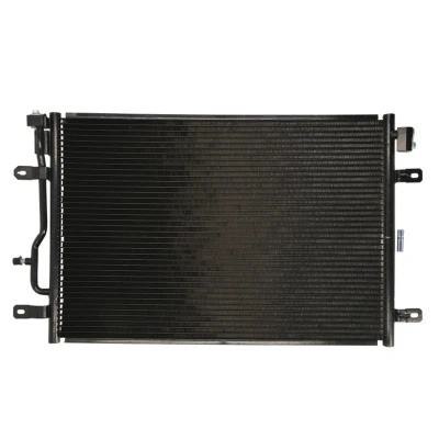 Abbildung von THERMOTEC KTT110250 Klimakondensator ohne Trockner 605 X 401 16 mm Aluminium AUDI: A4 B8 Avant, B6 Saloon, B7 SEAT: Exeo ST