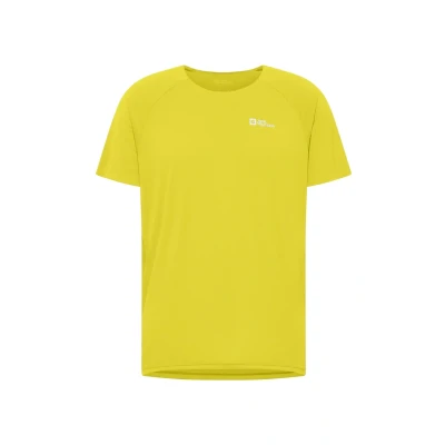Abbildung von Jack Wolfskin Prelight Stride Sport Tshirt, Herren, Größe: Large, Chartreuse