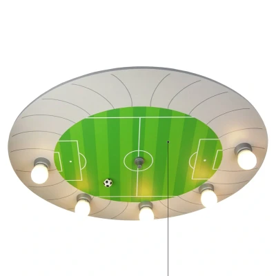 Abbildung von Deckenleuchte Fußballstadion mit LED Lichtpunkten