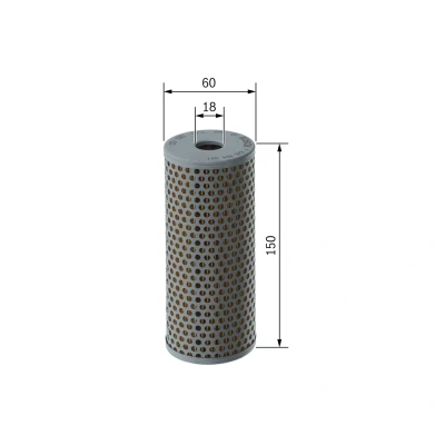 Abbildung von BOSCH F 026 404 001 Hydraulikfilter