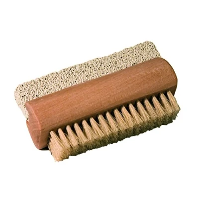 Abbildung von Croll &amp; Denecke Nagelbürste aus Holz mit Naturbimsstein
