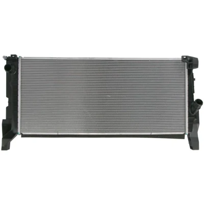 Abbildung von NISSENS 607103 Kühler, Motorkühlung Aluminium 682mm 299mm 26mm mit Dichtungen ohne Ausgleichsbehälter, Rahmen Kühlrippen gelötet
