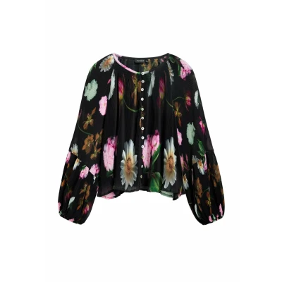 Abbildung von Desigual Bluse, Damen, Größe: XS, Black