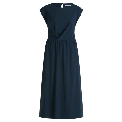 Abbildung von Betty &amp; Co MIT Raffung Jerseykleid, Damen, Größe: 38, Navy blue