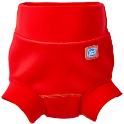 Abbildung von Splash About Unisex Kids Happy Baby and Toddler Swim Nappy, Red, 4 5 Jahre