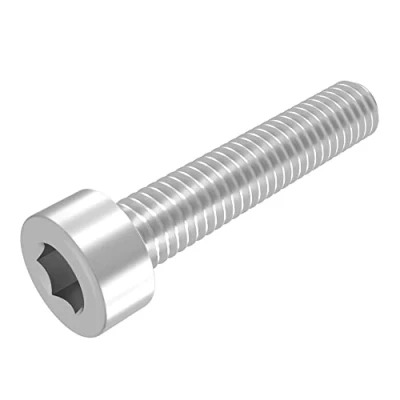 Abbildung von SECCARO Zylinderschraube M8 x 40 mm, Edelstahl V2A VA A2, DIN 912 / ISO 4762, Innensechskant, Vollgewinde, 20 Stück