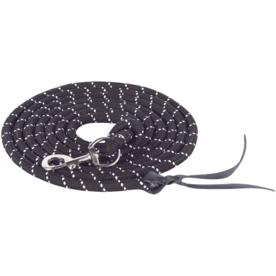 Abbildung von Harry&#039;s Horse Führstrick Karabiner Schwarz 4m