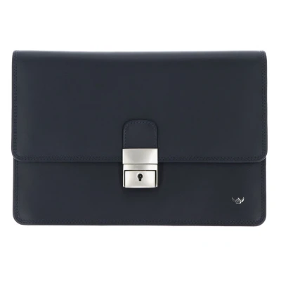 Abbildung von Golden Head Leder Polo Handgelenktasche 8215 Marineblau dunkelblau