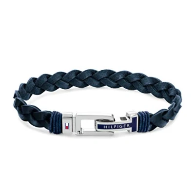 Abbildung von Tommy Hilfiger Jewelry armband für Herren aus Leder Blau 2790308