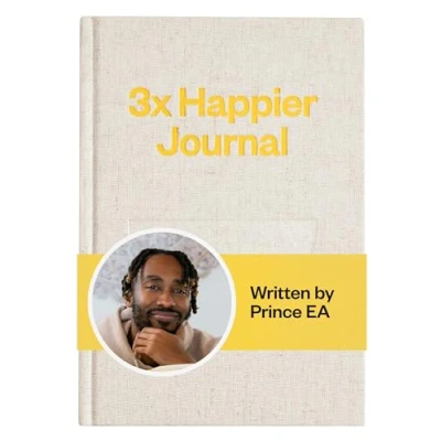 Abbildung von Prince EA 3x Happier Journal Guided Self Care 2024 Dankbarkeitstagebuch für Männer und Frauen mit täglichen Anweisungen, inspirierenden Leitfäden Motivation mehr Freude, Achtsamkeit