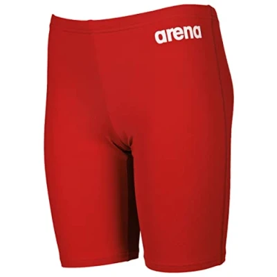 Abbildung von Arena Solid TEAM Jammer Badehose Pants für Kinder, Größe: 128, Red white