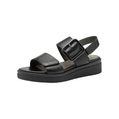 Abbildung von Tamaris Comfort Plateausandalette, Damen, Größe: 39, Black nappa Schuhe