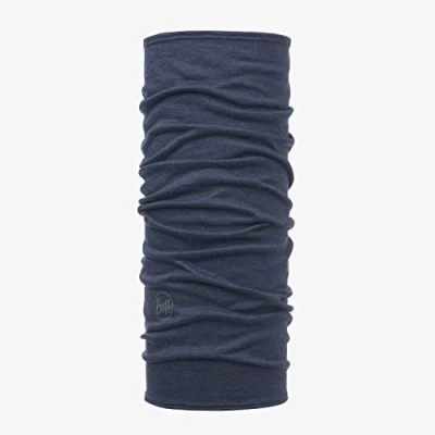 Abbildung von Buff Merino Lightweight Multifunktionstuch Kinder SOLID DENIM, Blau