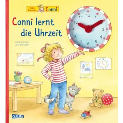 Abbildung von Conni Pappbilderbuch: lernt die Uhrzeit: Kinderbeschäftigung ab 5 Jahren