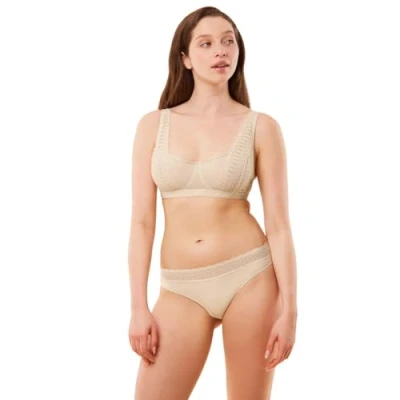 Abbildung von Triumph Damen Aura Spotlight T W02 Bra, Creamy Dream, 70C