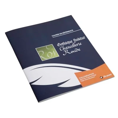 Abbildung von Brause 192B Kalligraphie Übungsheft, für gotische Schriften, Uncial und Rundschriften, 1 Heft