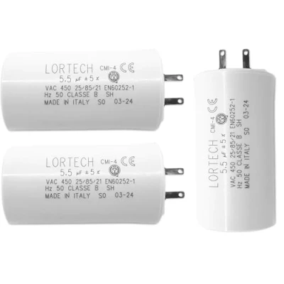 Abbildung von 3 Stück Rolladen Kondensator 5,5µF für Rollladen alle Marken Motordrehmoment 20Nm Made in Italy