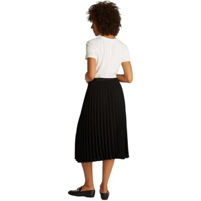 Abbildung von Tommy Hilfiger Faltenrock, Damen, Größe: 40, Black