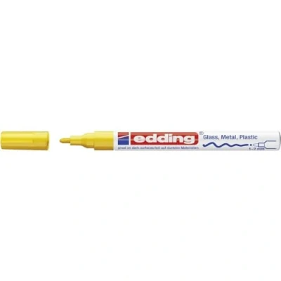Abbildung von edding Glanzlack Marker creative 751, 1 2 mm (Einzelstift, gelb)